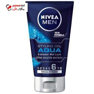 ژل حالت دهنده مو نیوآ مدل Aqua New Formula حجم 150 میلی لیتر