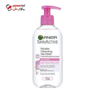 ژل شستشوی صورت گارنیه مدل Skin Active حجم 200 میلی لیتر ژل شستشوی صورت گارنیه مدل Skin Active حجم 200 میلی لیتر