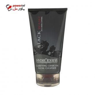 ژل شستشوی هیدرودرم مدل Black Wash حجم 150 میلی لیتر