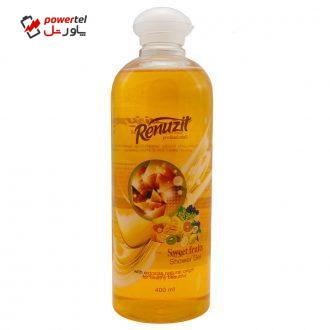 ژل شستشو رینو زیت مدل Sweet Fruits حجم 400 میلی لیتر ژل شستشو رینو زیت مدل Sweet Fruits حجم 400 میلی لیتر