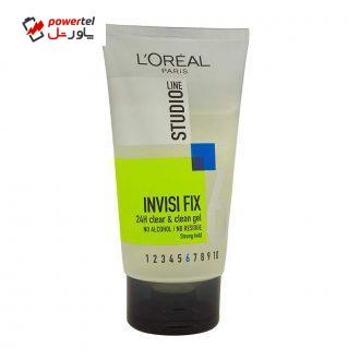 ژل مو لورآل مدل Invisi Fix حجم 150 میلی لیتر ژل مو لورآل مدل Invisi Fix حجم 150 میلی لیتر