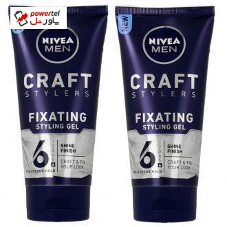 ژل مو نیوآ مدل Craft Stylers حجم 150 میلی لیتر مجموعه 2 عددی