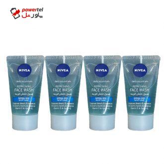 ژل پاک کننده آرایش صورت نیوآ مدل S278  حجم 15 میلی لیتر مجموعه 4 عددی