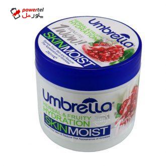 ژل کرم آبرسان آمبرلا مدل Pomegranate حجم 250 میلی لیتر