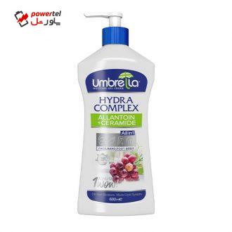 ژل کرم آبرسان آمبرلا مدل Red Grape حجم 600 میلی لیتر ژل کرم آبرسان آمبرلا مدل Red Grape حجم 600 میلی لیتر