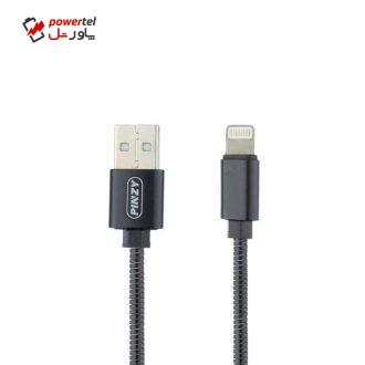 کابل تبدبل USB به لایتنینگ پینزی مدل L6 طول 1 متر کابل تبدبل USB به لایتنینگ پینزی مدل L6 طول 1 متر