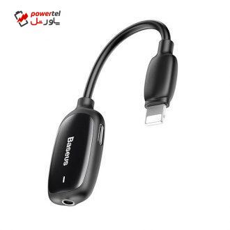 کابل تبدیل لایتنینگ به AUX/لایتنینگ باسئوس مدل CALL51-01 طول 0.15 متر کابل تبدیل لایتنینگ به AUX/لایتنینگ باسئوس مدل CALL51-01 طول 0.15 متر