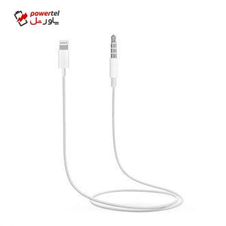 کابل تبدیل لایتنینگ به AUX مدل MH025 طول 1 متر