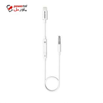 کابل تبدیل لایتنینگ به AUX کینگ استار مدل KAC68 طول 0.95 متر