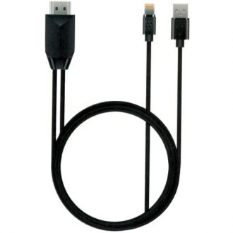 کابل تبدیل لایتنینگ به HDMI مدل A5-35 طول 2 متر کابل تبدیل لایتنینگ به HDMI مدل A5-35 طول 2 متر