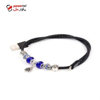 کابل تبدیل لایتنینگ به USB مدل U7 به طول 0.5 متر