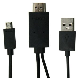 کابل تبدیل MHL به HDMI طول 1.8 متر کابل تبدیل MHL به HDMI طول 1.8 متر