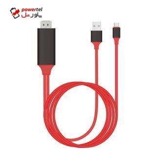 کابل تبدیل UCB-C به HDMI ارلدام مدل ET-WS8C به طول 2 متر کابل تبدیل UCB-C به HDMI ارلدام مدل ET-WS8C به طول 2 متر