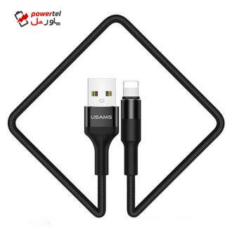 کابل تبدیل USB به لایتنینگ آیفون یوسمز مدل U5 به طول 1.2 متر کابل تبدیل USB به لایتنینگ آیفون یوسمز مدل U5 به طول 1.2 متر