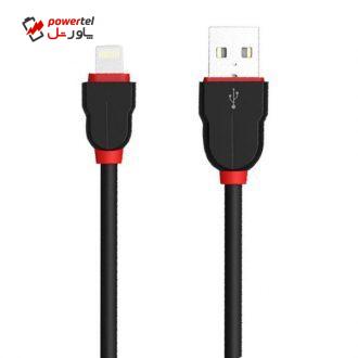 کابل تبدیل USB به لایتنینگ الدینیو مدل LS02 طول 2 متر