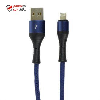 کابل تبدیل USB به لایتنینگ الدینیو مدل LS402 طول 2 متر