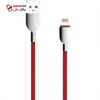 کابل تبدیل USB به لایتنینگ الدینیو مدل LS411 طول 1 متر