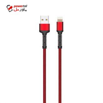 کابل تبدیل USB به لایتنینگ الدینیو مدل LS64 طول 2 متر