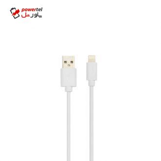 کابل تبدیل USB به لایتنینگ امیر مدل L01 طول 1 متر