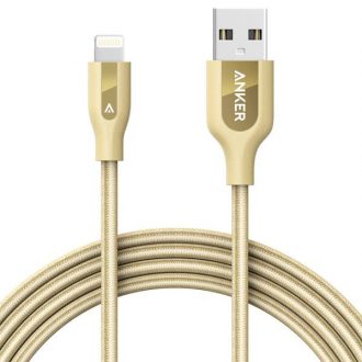 کابل تبدیل USB به لایتنینگ انکر مدل A8122 PowerLine Plus طول 1.8 متر به همراه محفظه نگهدارنده