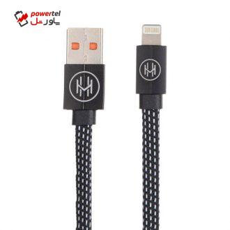 کابل تبدیل USB به لایتنینگ اچ اند ام مدل C05 طول 0.2 متر کابل تبدیل USB به لایتنینگ اچ اند ام مدل C05 طول 0.2 متر