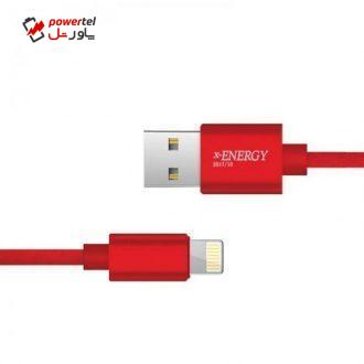 کابل تبدیل USB به لایتنینگ ایکس-انرژی مدل X-267 طول 1 متر کابل تبدیل USB به لایتنینگ ایکس-انرژی مدل X-267 طول 1 متر