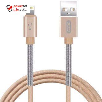 کابل تبدیل USB به لایتنینگ ایکس او مدل NB27 به طول 1 متر