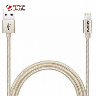 کابل تبدیل USB به لایتنینگ ای دیتا مدل Sync And Charge طول 1 متر کابل تبدیل USB به لایتنینگ ای دیتا مدل Sync And Charge طول 1 متر