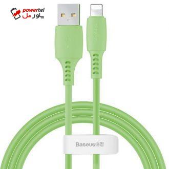 کابل تبدیل USB به لایتنینگ باسئوس مدل CALDC-0 طول 1.2 متر کابل تبدیل USB به لایتنینگ باسئوس مدل CALDC-0 طول 1.2 متر