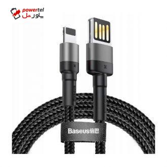 کابل تبدیل USB به لایتنینگ باسئوس مدل CALKLF-GG1 Cafule Special Edition طول 1 متر