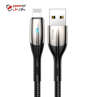 کابل تبدیل USB به لایتنینگ باسئوس مدل CALSP-B طول 1 متر کابل تبدیل USB به لایتنینگ باسئوس مدل CALSP-B طول 1 متر