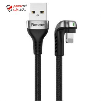 کابل تبدیل USB به لایتنینگ باسئوس مدل CALUX-A09-A01 طول 1 متر کابل تبدیل USB به لایتنینگ باسئوس مدل CALUX-A09-A01 طول 1 متر