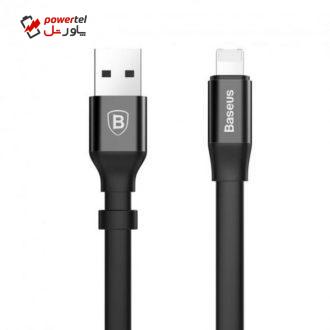 کابل تبدیل USB به لایتنینگ باسئوس مدل CCALMBJ-A01-BA طول 0.23 متر