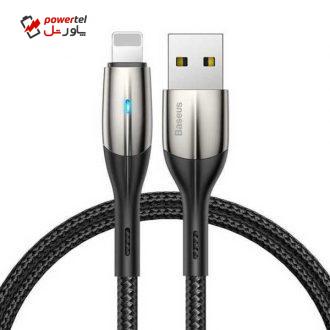 کابل تبدیل USB به لایتنینگ باسئوس مدل Horizontal طول 2 متر
