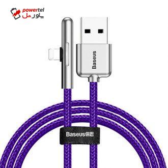 کابل تبدیل USB به لایتنینگ باسئوس مدل IL-02 طول 1 متر