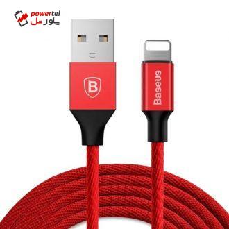 کابل تبدیل USB به لایتنینگ باسئوس مدل Yiven طول 1.8 متر کابل تبدیل USB به لایتنینگ باسئوس مدل Yiven طول 1.8 متر