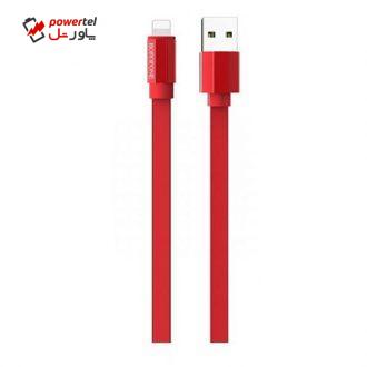 کابل تبدیل USB به لایتنینگ بروفون مدل BU8 طول 1.2 متر کابل تبدیل USB به لایتنینگ بروفون مدل BU8 طول 1.2 متر