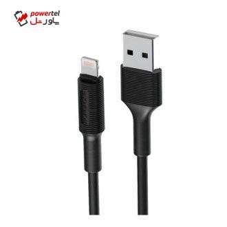 کابل تبدیل USB به لایتنینگ بروفون مدل BX1 طول 1 متر کابل تبدیل USB به لایتنینگ بروفون مدل BX1 طول 1 متر