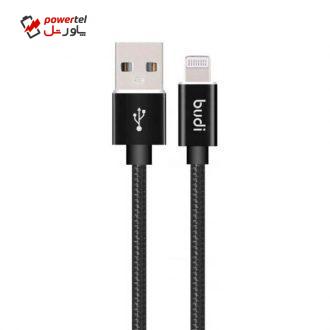 کابل تبدیل USB به لایتنینگ بودی مدل M8J180 طول 1 متر کابل تبدیل USB به لایتنینگ بودی مدل M8J180 طول 1 متر