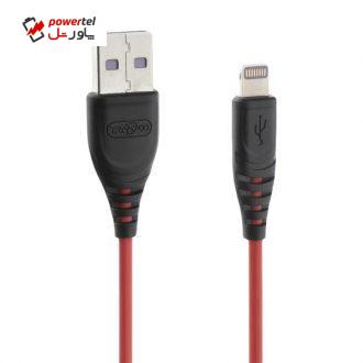 کابل تبدیل USB به لایتنینگ ترانیو مدل S1 طول 1 متر
