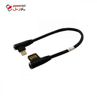 کابل تبدیل USB به لایتنینگ تسکو مدل TC MI76 طول 0.2 متر کابل تبدیل USB به لایتنینگ تسکو مدل TC MI76 طول 0.2 متر