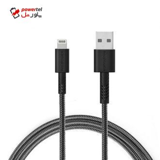 کابل تبدیل USB به لایتنینگ راو پاور مدل RP-CB012 طول 1.2 متر