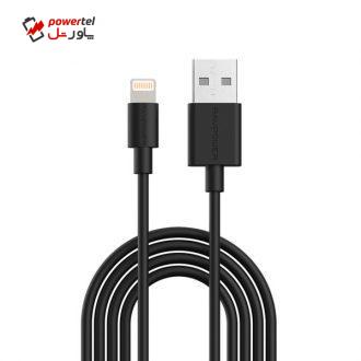کابل تبدیل USB به لایتنینگ راو پاور مدل RP-CB031 طول 2 متر کابل تبدیل USB به لایتنینگ راو پاور مدل RP-CB031 طول 2 متر