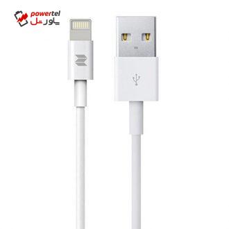 کابل تبدیل USB به لایتنینگ راک اسپیس مدل S01-RCB0459 طول 1 متر