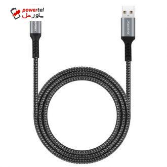 کابل تبدیل USB به لایتنینگ راک رز مدل Powerline AL طول 1 متر کابل تبدیل USB به لایتنینگ راک رز مدل Powerline AL طول 1 متر