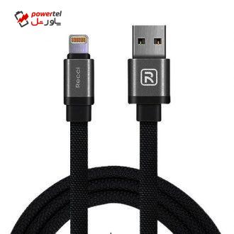 کابل تبدیل USB به لایتنینگ رسی مدل Canvas طول 1 متر کابل تبدیل USB به لایتنینگ رسی مدل Canvas طول 1 متر