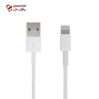 کابل تبدیل USB به لایتنینگ فاکسکان مدل FGJ62 طول 1 متر