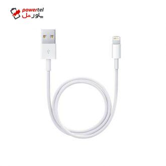کابل تبدیل USB به لایتنینگ فاکس مدل1mfi به طول 1 متر کابل تبدیل USB به لایتنینگ فاکس مدل1mfi به طول 1 متر