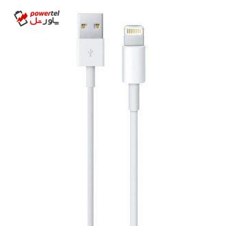 کابل تبدیل USB به لایتنینگ مدل F0V501777L3FVMMAJ طول 1 متر کابل تبدیل USB به لایتنینگ مدل F0V501777L3FVMMAJ طول 1 متر