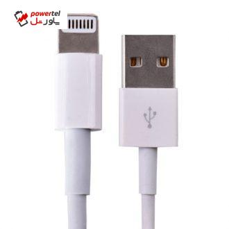 کابل تبدیل USB به لایتنینگ مدل H-01 طول 1 متر کابل تبدیل USB به لایتنینگ مدل H-01 طول 1 متر